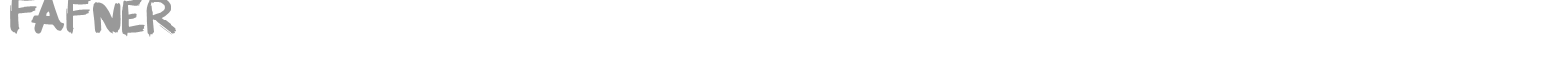 Fafner font preview